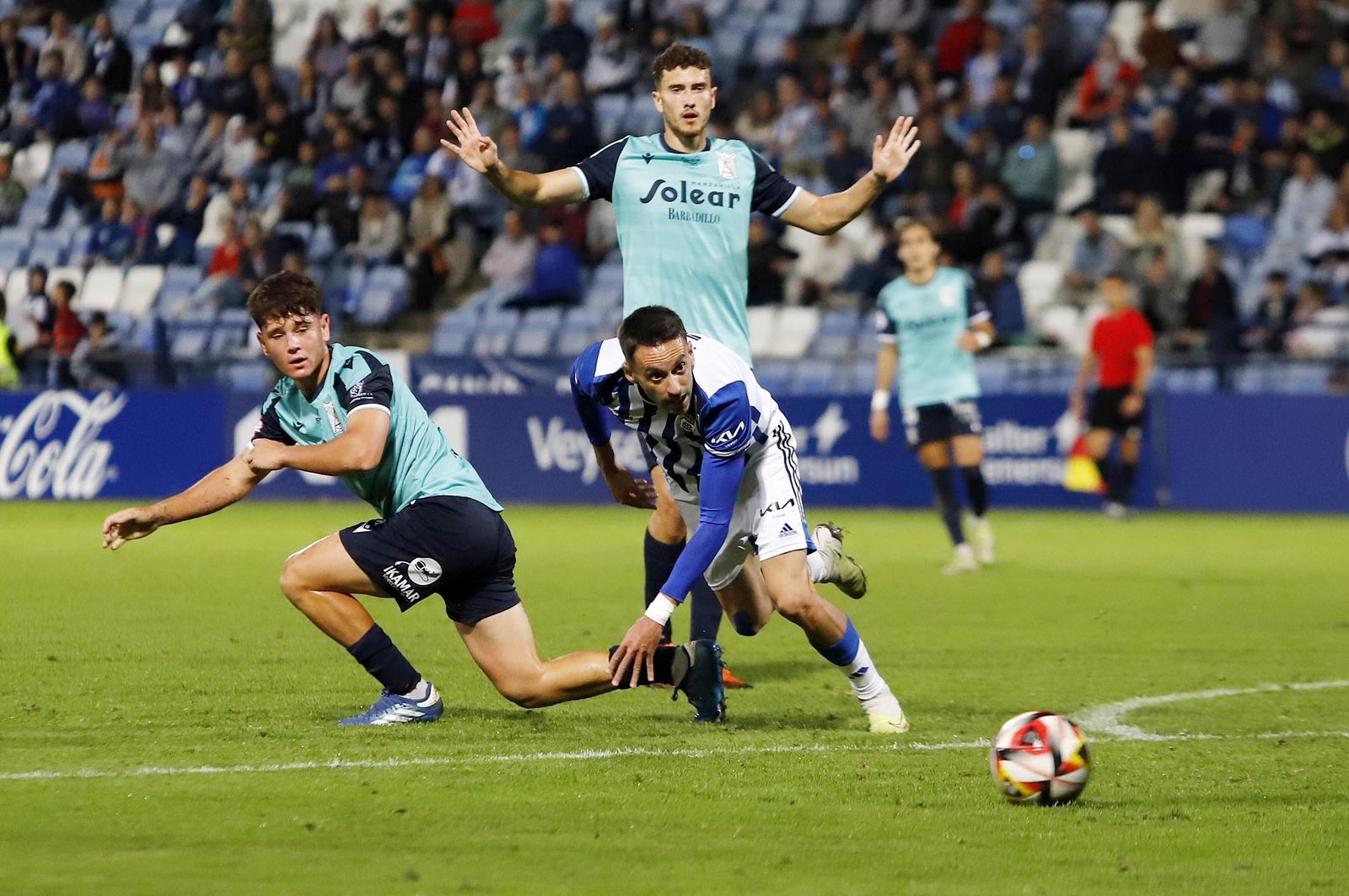 Imágenes del Recreativo Huelva-At Sanluqueño