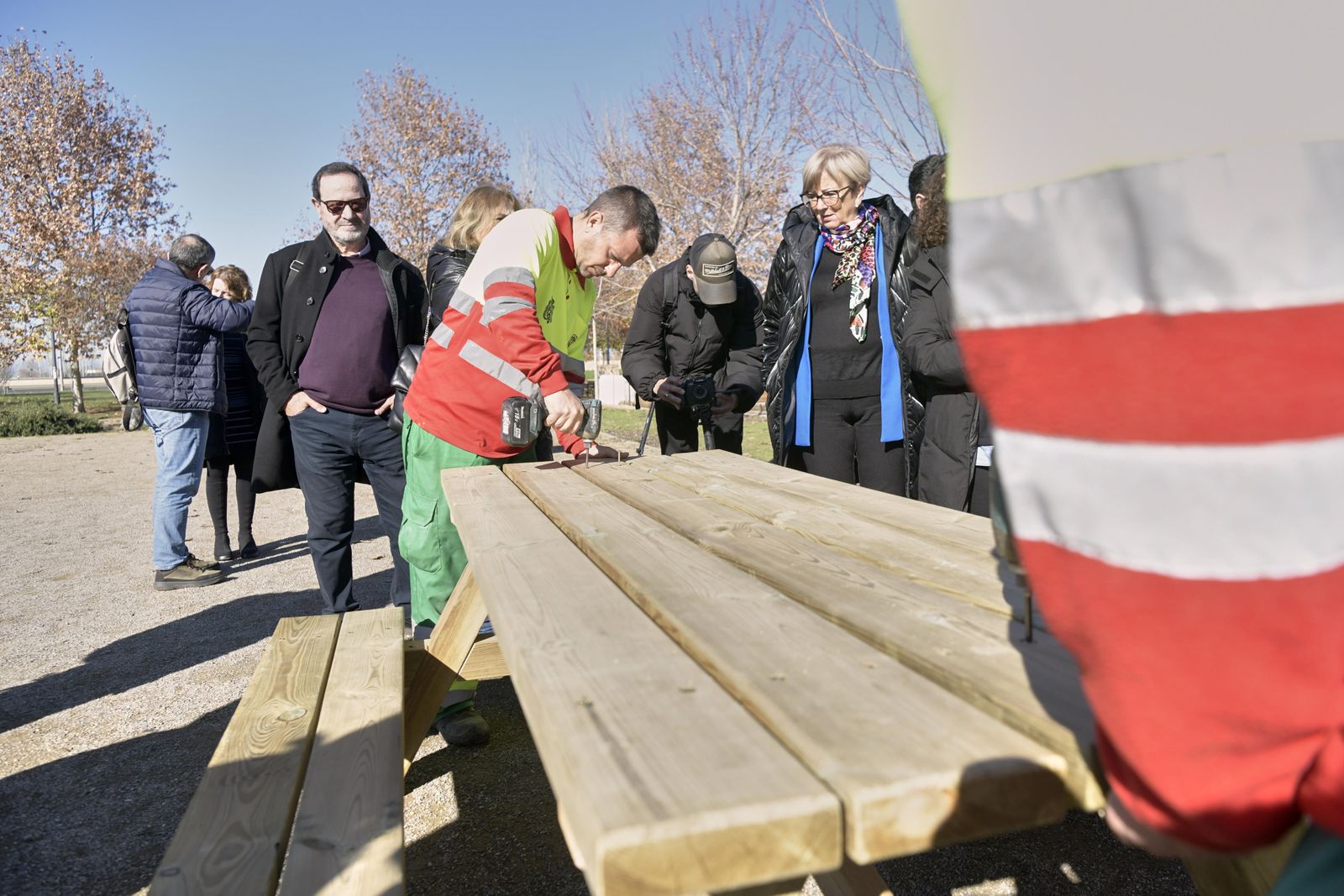 Aumentan el número de mesas de picnic y el arbolado en el Parque Tico Medina