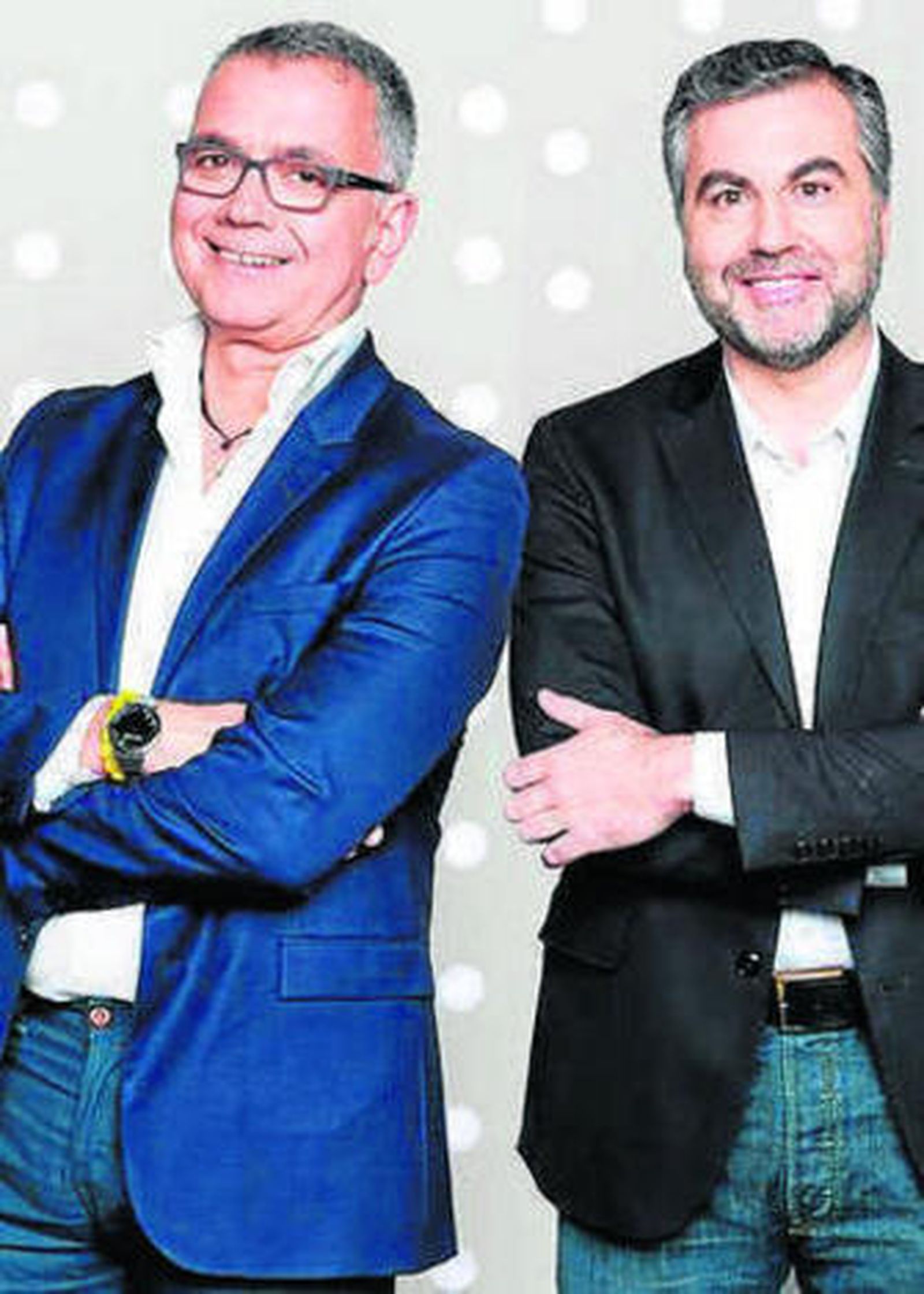 Juan Ramón Lucas y Carlos Alsina.