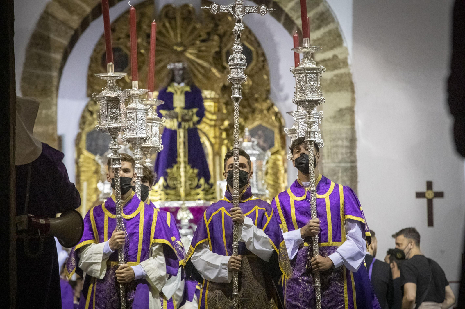 Las imágenes de la cofradía del Medinaceli en la Semana Santa de 2022
