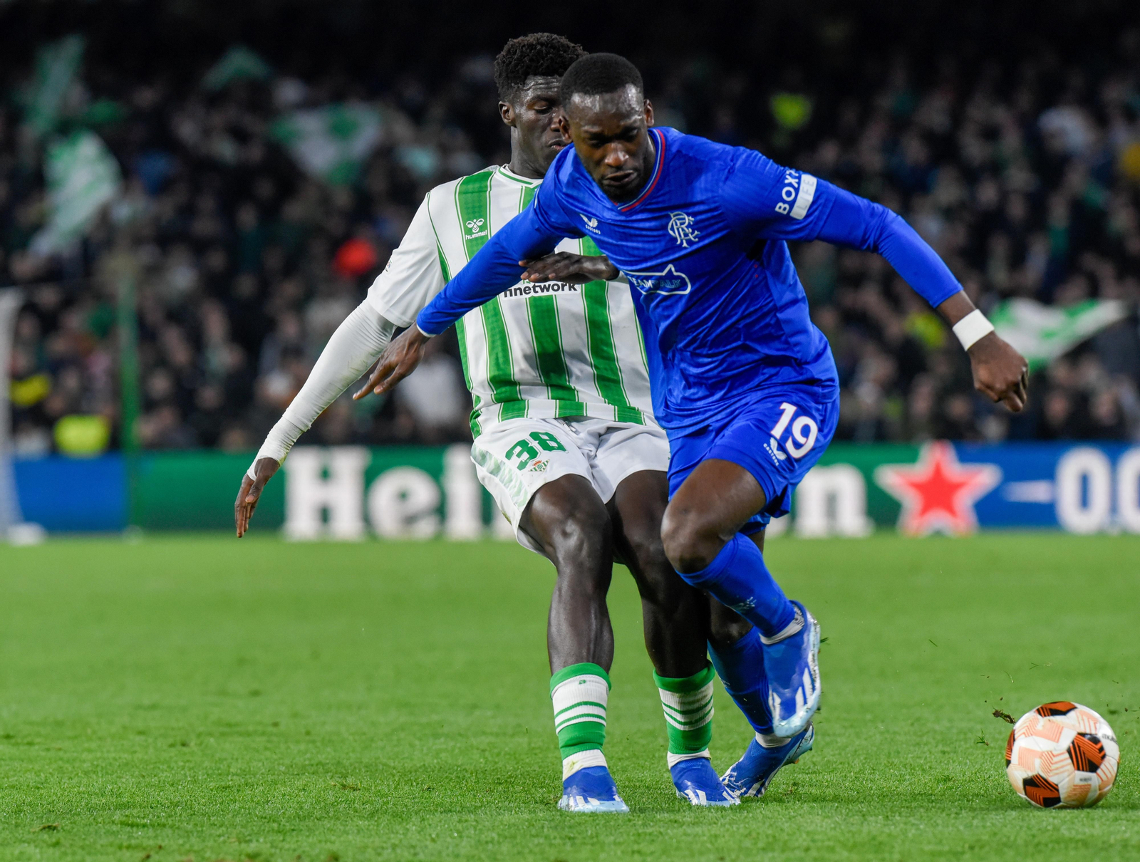 Las imágenes del Real Betis-Rangers FC