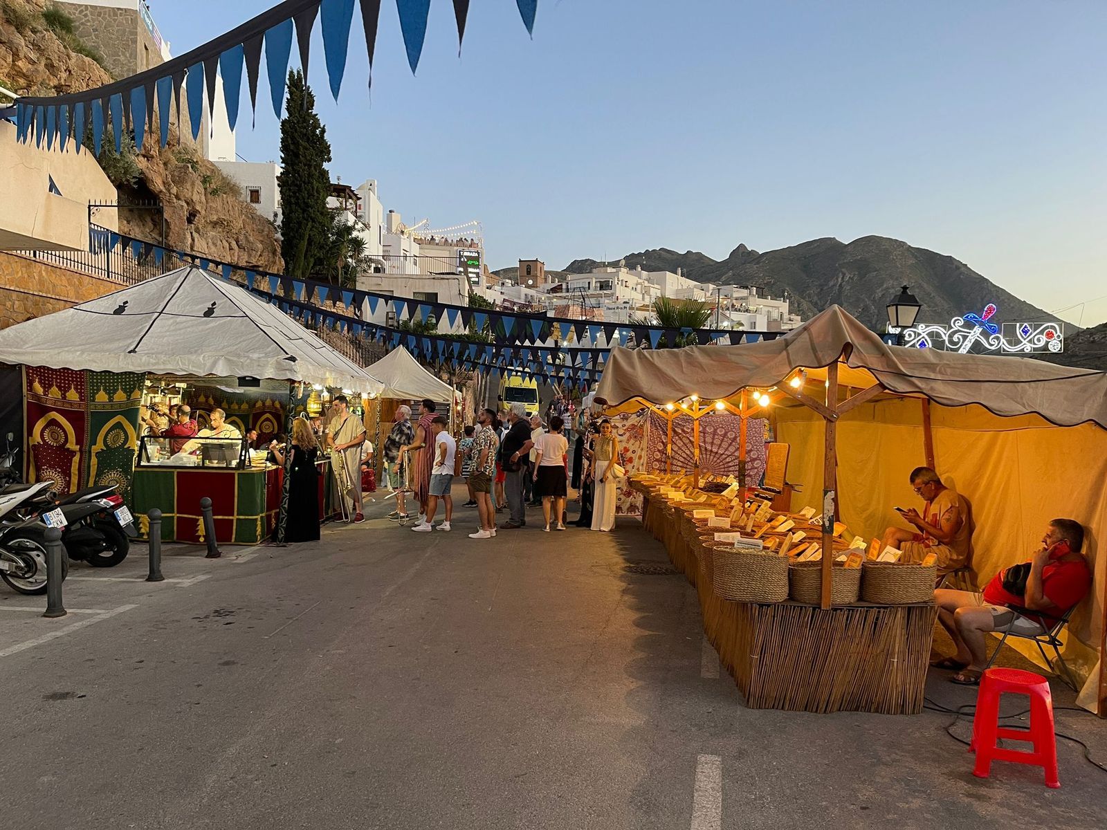 El primer día de los Moros y Cristianos 2022 en Mojácar