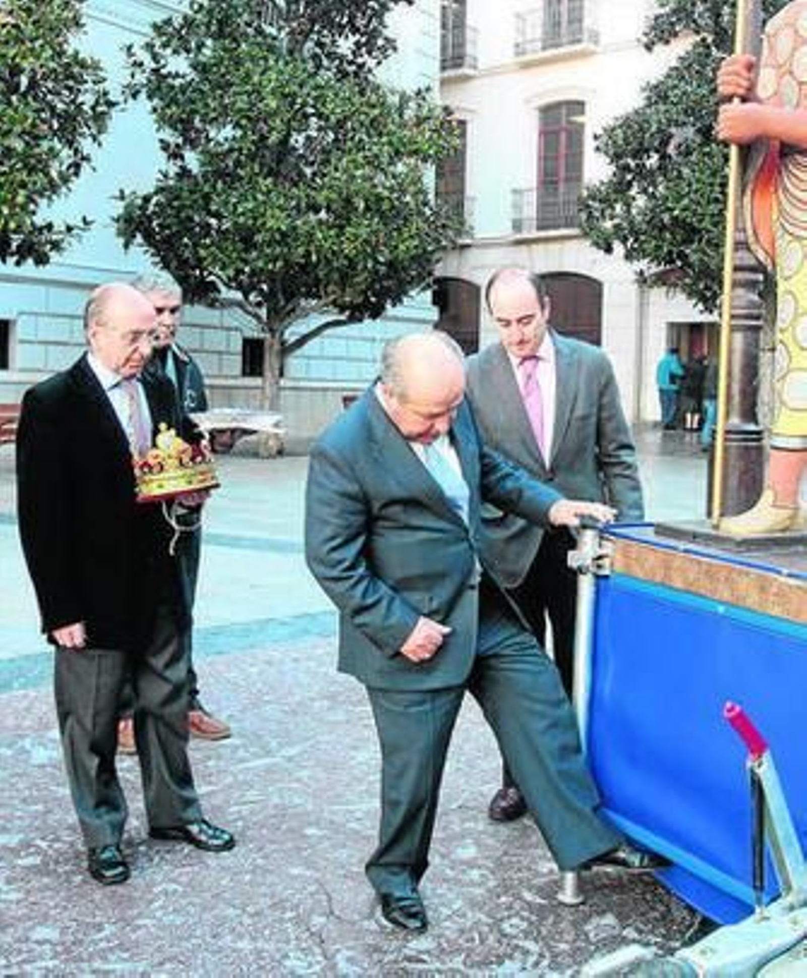 Las carrozas de la Cabalgata estrenan un sistema para evitar atropellos