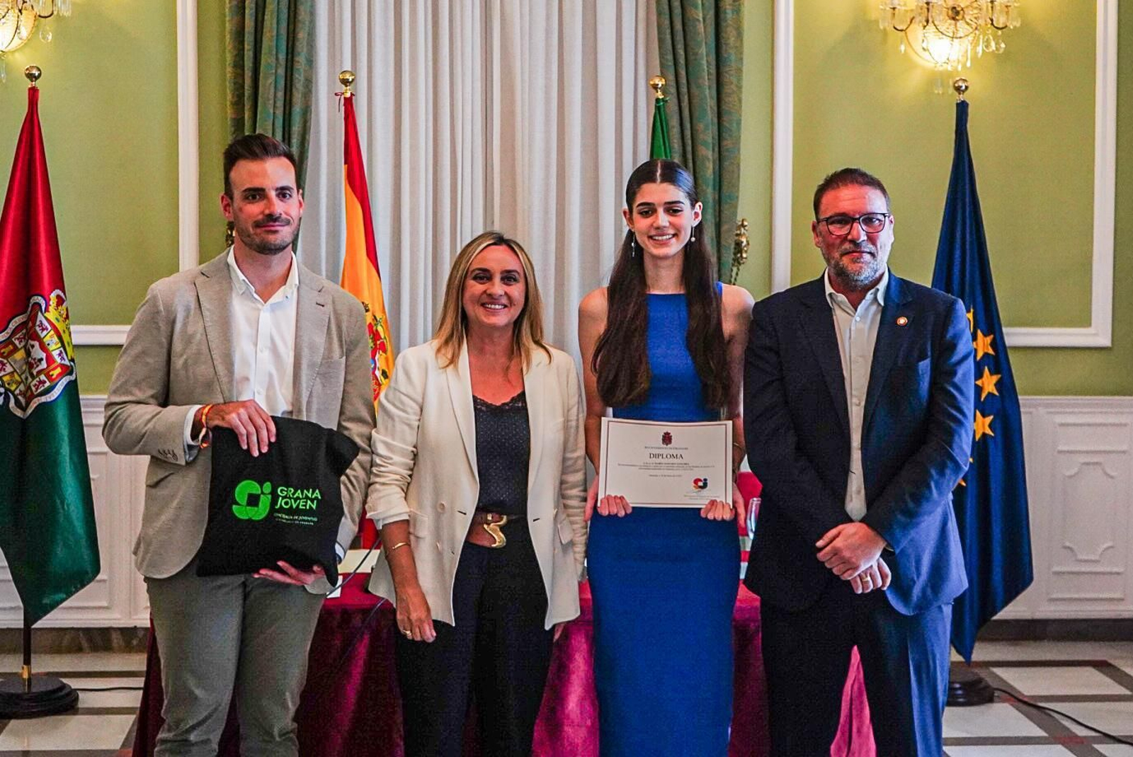 Así son los once estudiantes con mejores notas de la Selectividad en Granada, en imágenes