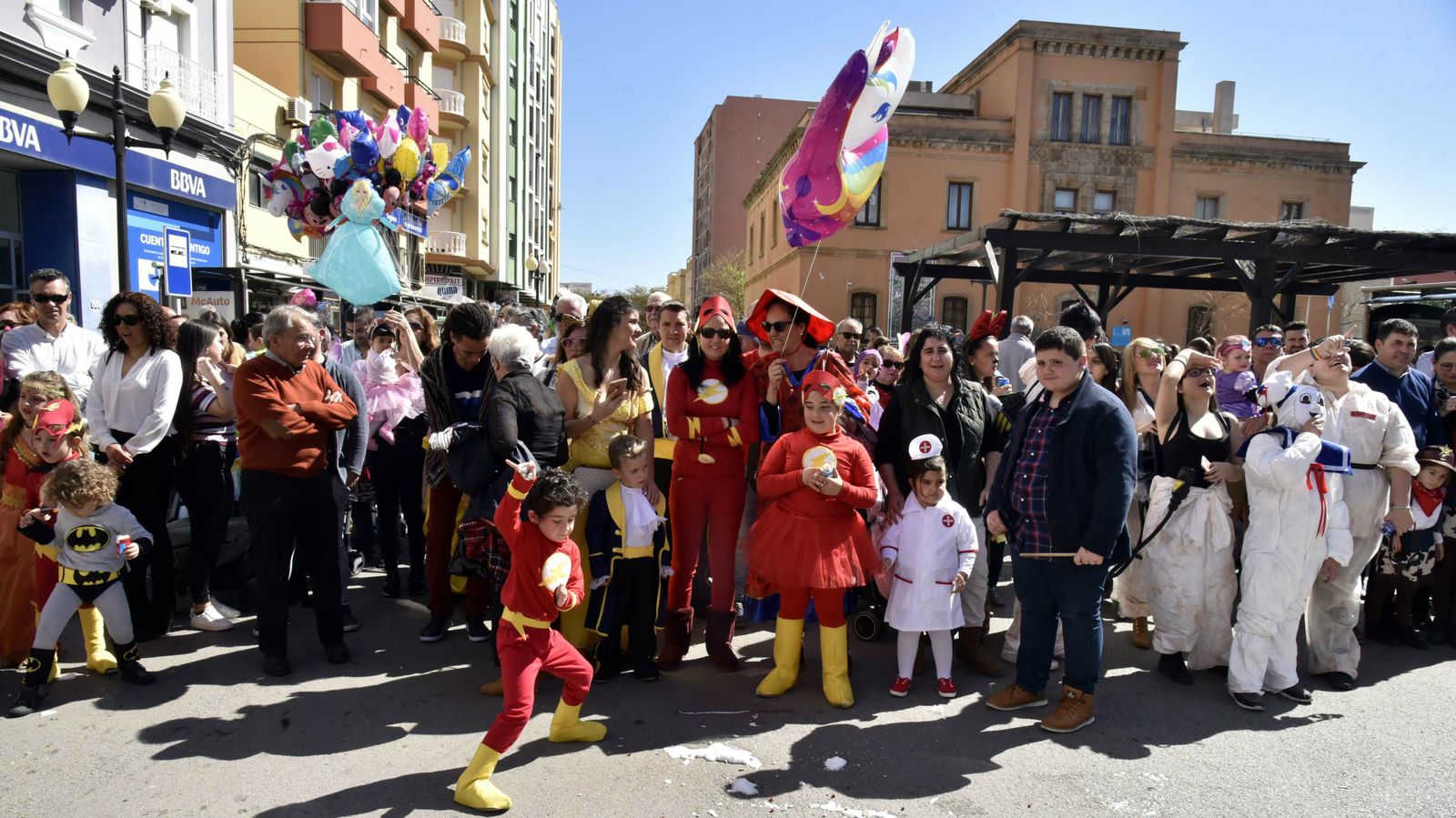 Cabalgata de Carnaval en La Línea en imágenes