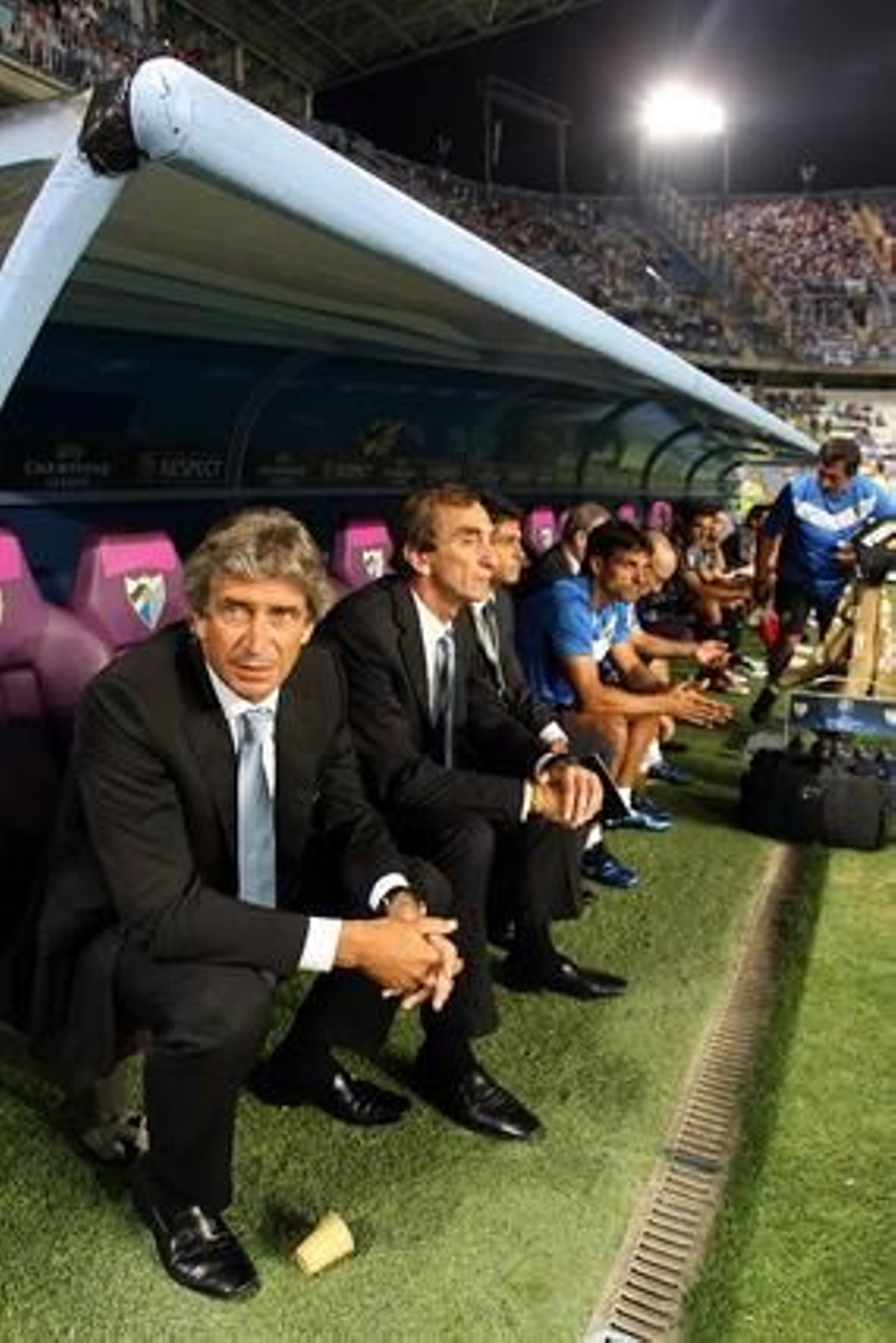 El estreno soñado del Málaga en la Champions, en fotos 

Foto: EFE