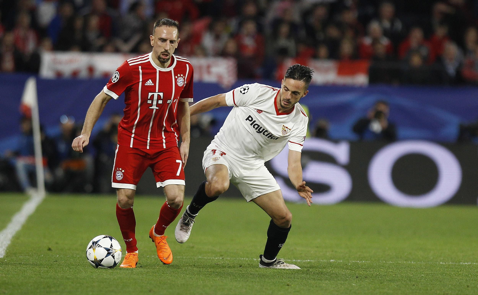 Las imágenes del Sevilla-Bayern Múnich