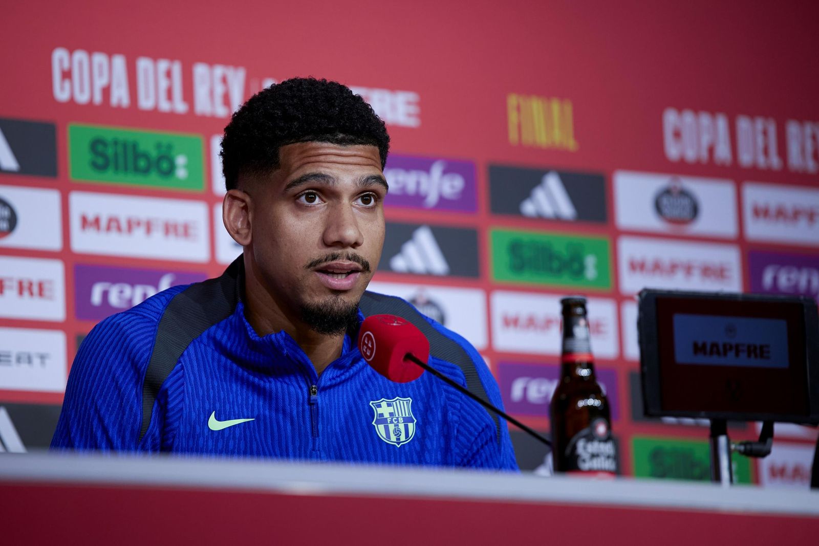 La fotos del día antes de la final de Copa Barcelona - Real Madrid