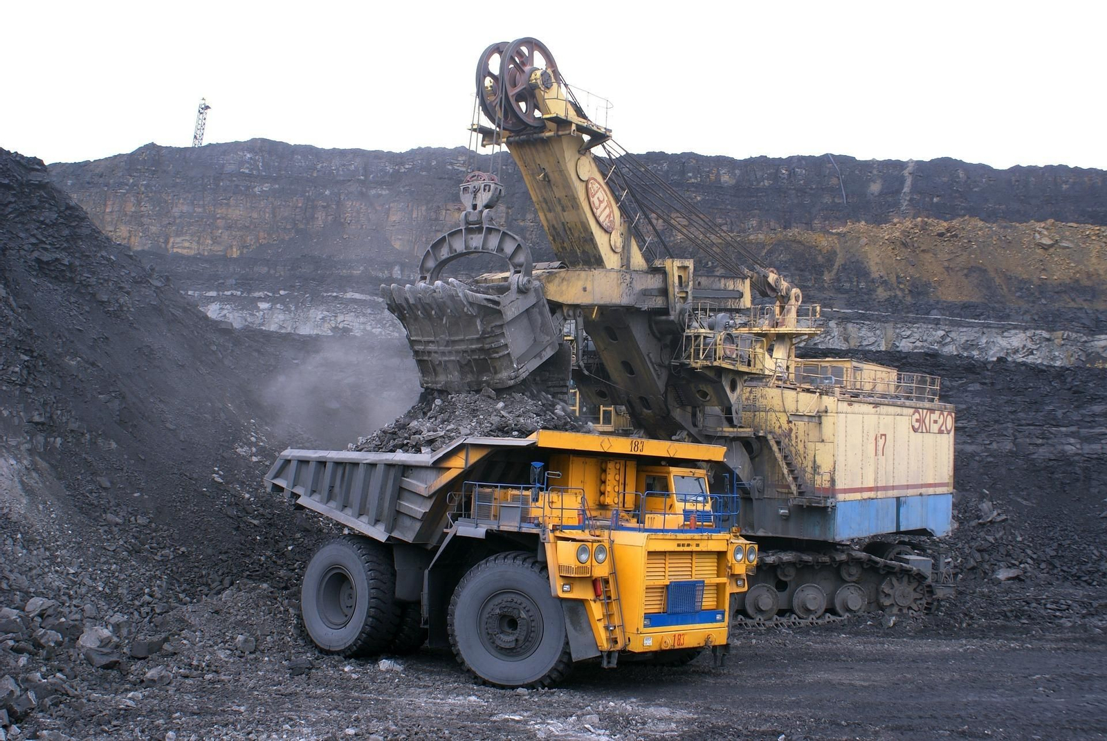 Trabajos mineros en la provincia de Huelva. Trabajos mineros en la provincia de Huelva.