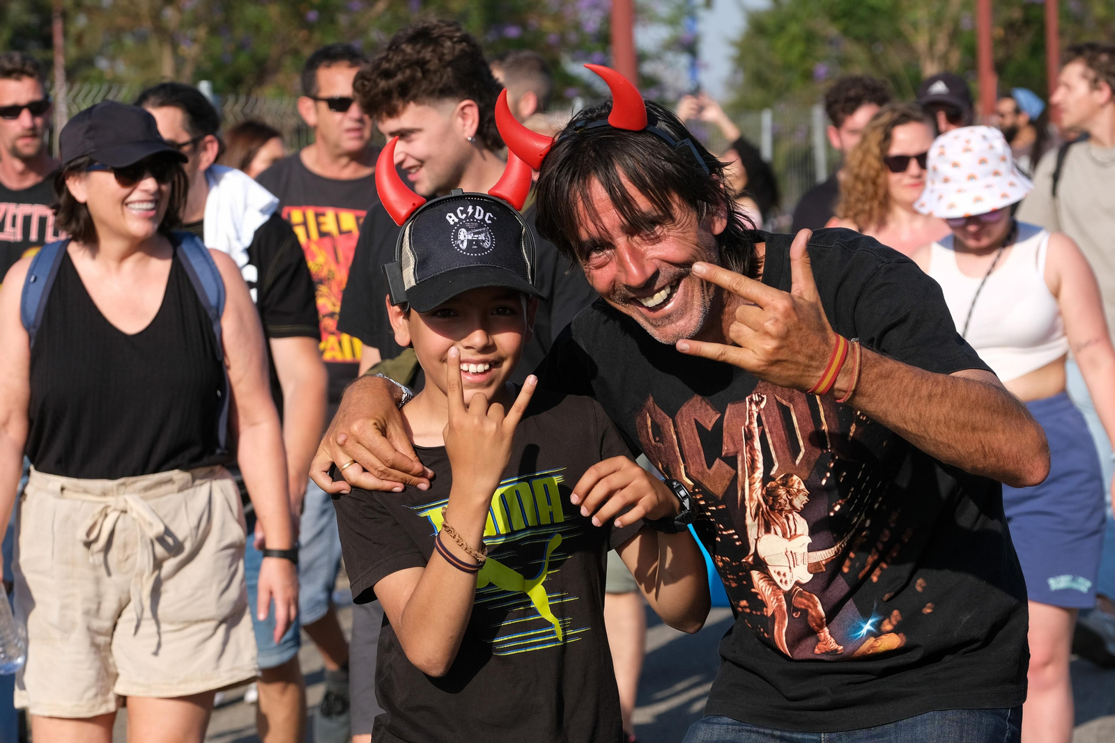 Búscate. Segundo concierto de ACDC en España