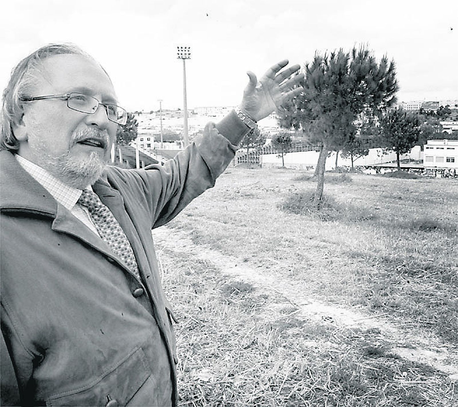 Francisco Gil Cuevas, en una fotografía tomada en 2009 en la zona sur.