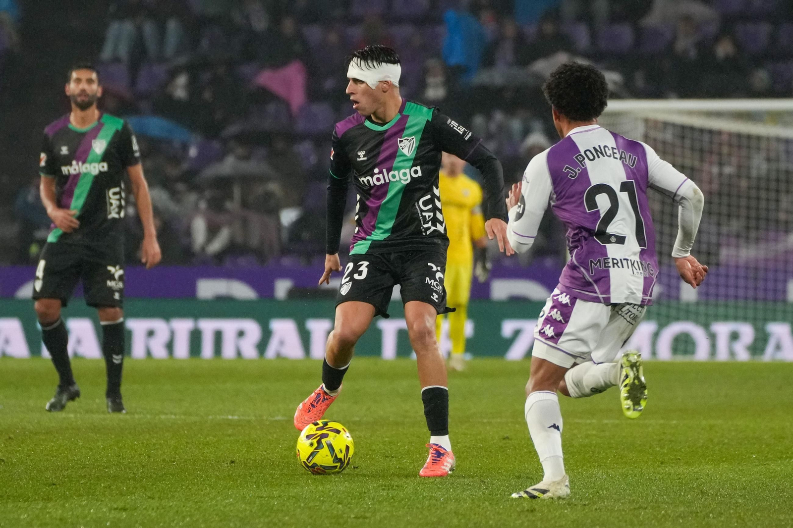 El Real Valladolid-Málaga CF, en fotos