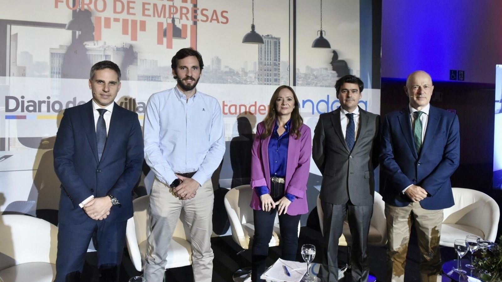 Participantes en el Foro Empresas