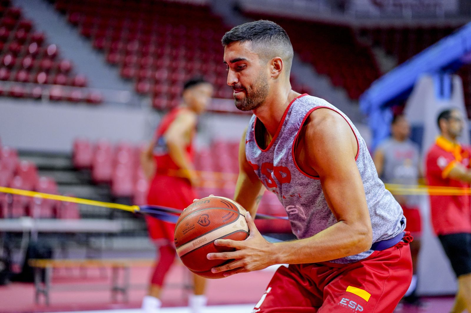 España empieza a trabajar con Brizuela, Barreiro, Alberto Díaz y Jaime Fernández