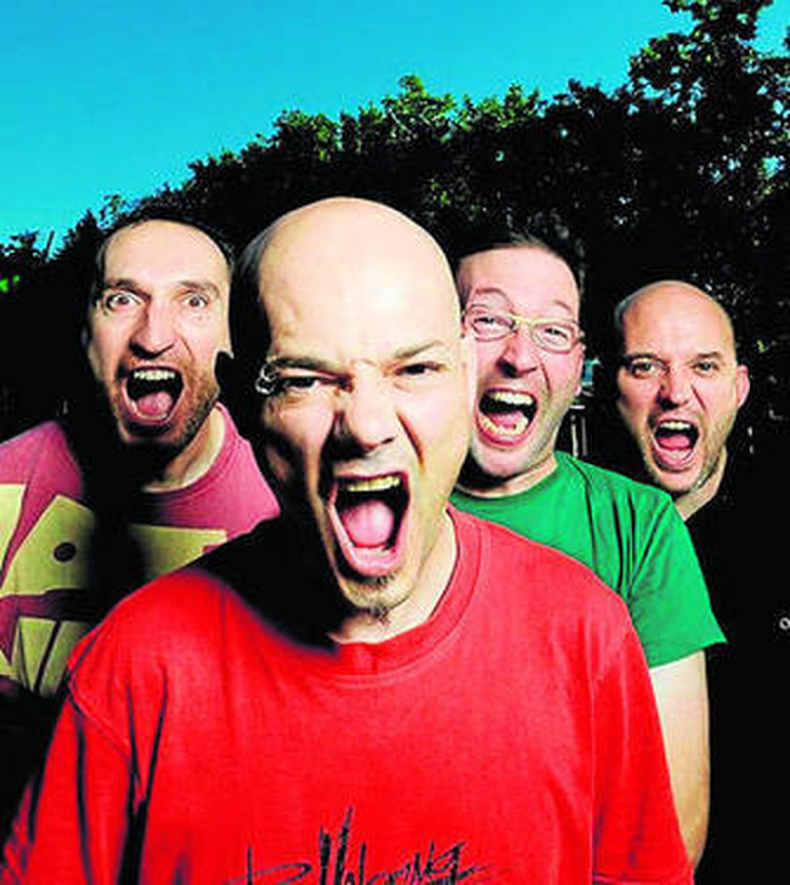 Jesús Cifuentes con el resto de miembros de Celtas Cortos.