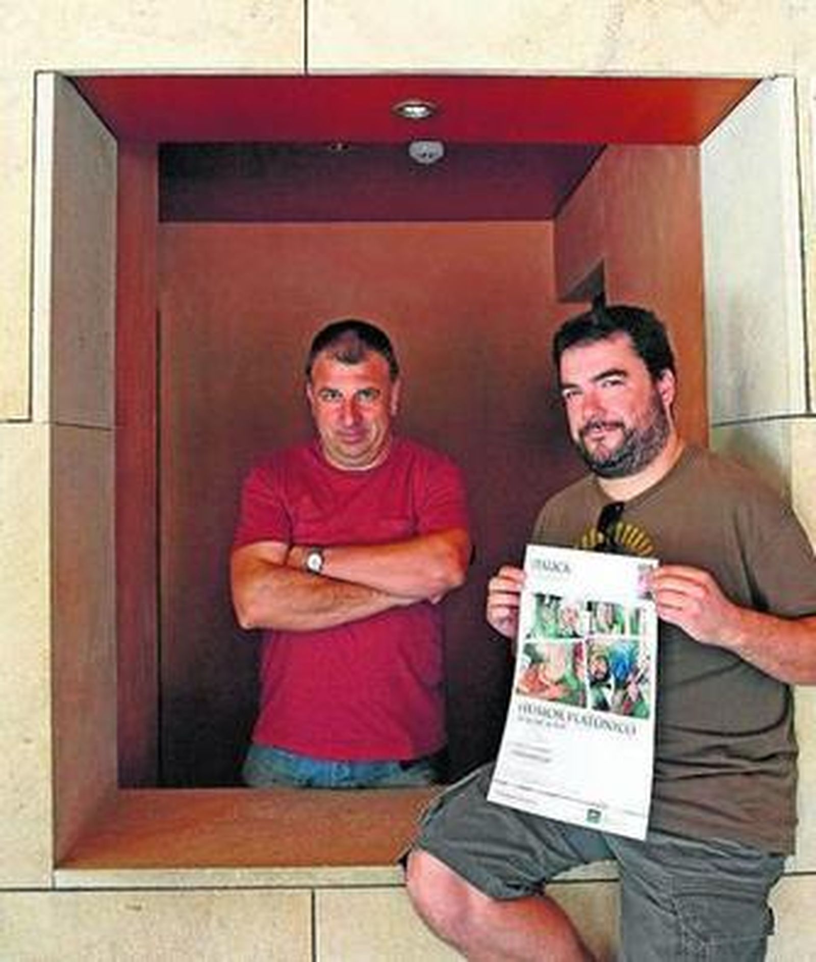 José Antonio Aguilar y Antonio Blanco, los componentes de Malaje Sólo.