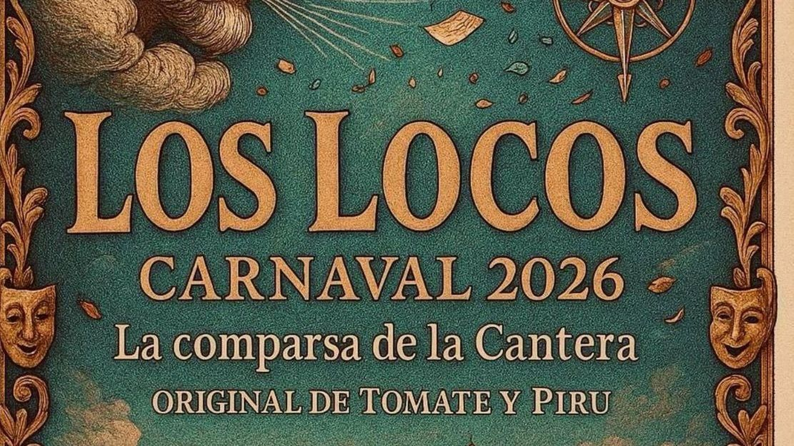 El cartel de 'Los locos'.