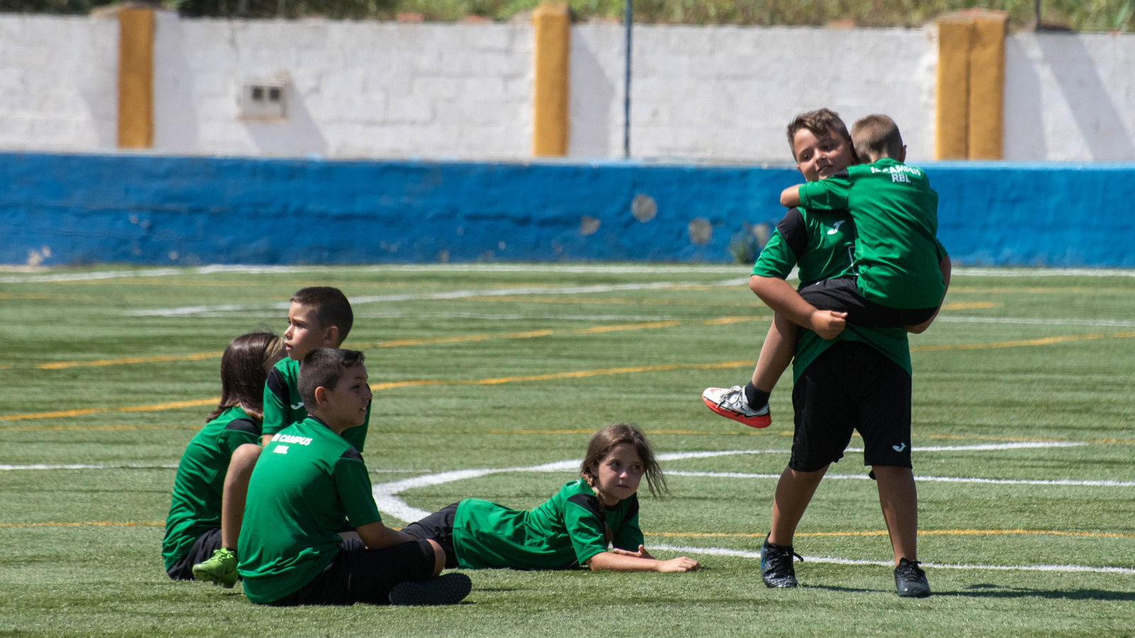 Las fotos del III Campus de verano de la Real Balompédica Linense