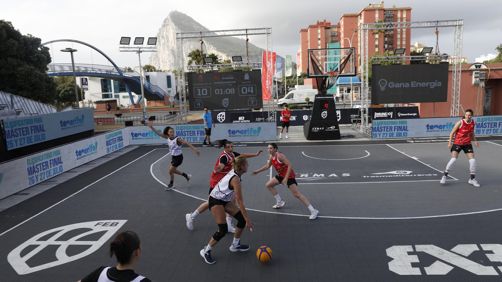 Las fotos de la segunda jornada del torneo internacional de baloncesto 3x3 de La Línea