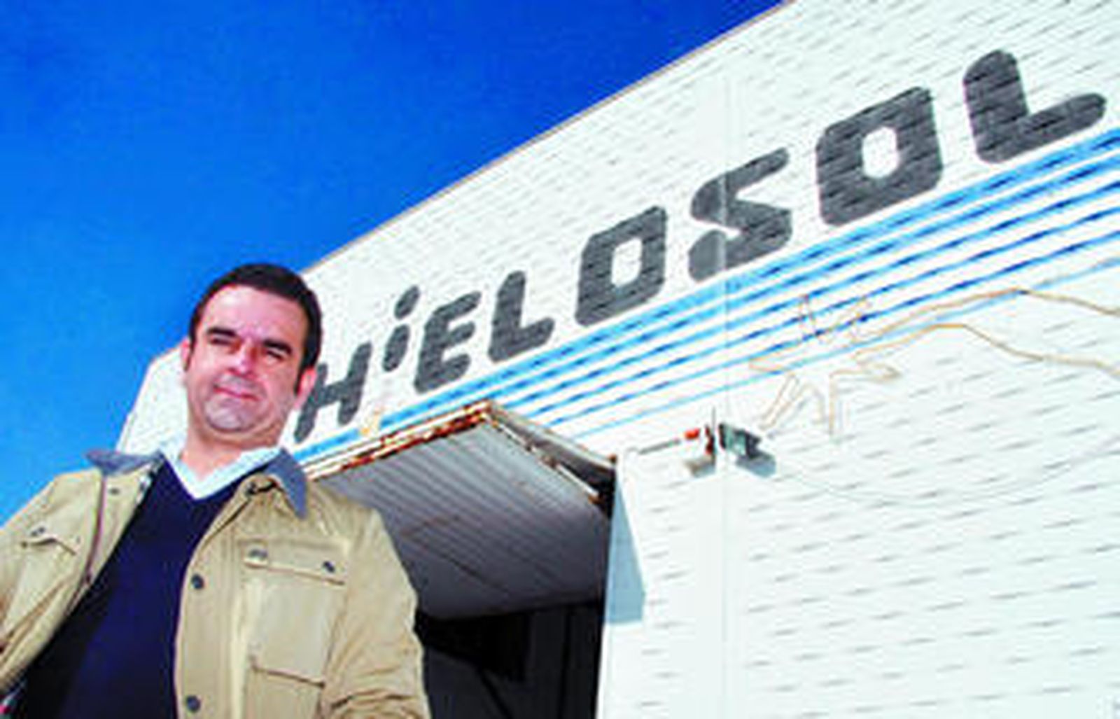 Miguel Ángel Vázquez, director general de Procubitos, en las instalaciones de Hielosol.