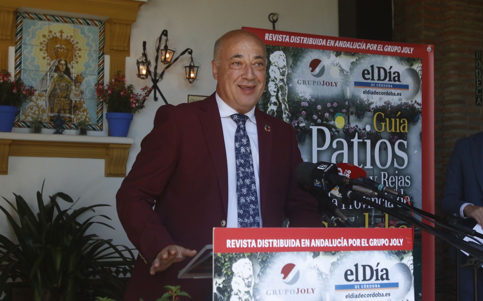 La presentación de la I Guía de Patios de la Provincia, en imágenes