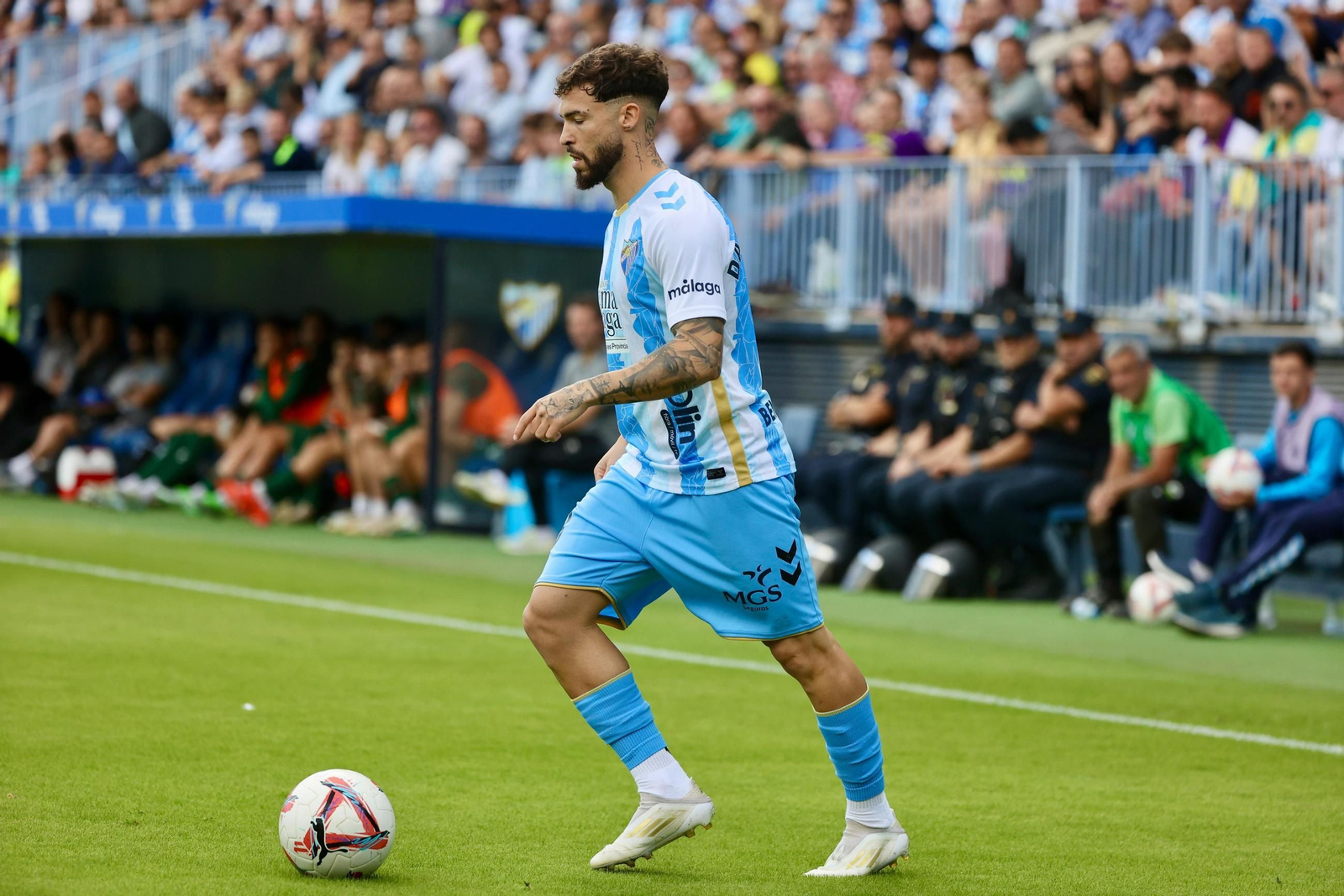 El Málaga CF - Eibar, en fotos