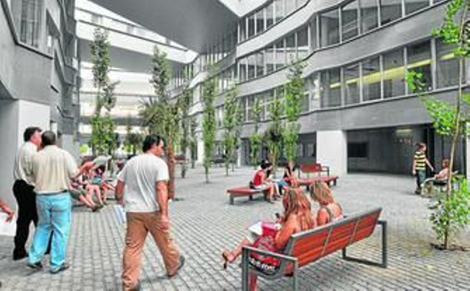 La nueva sede de la Facultad de Ciencias de la Educación, cuya liquidación de la obra fue dejada en depósito al notario Romero Candau.