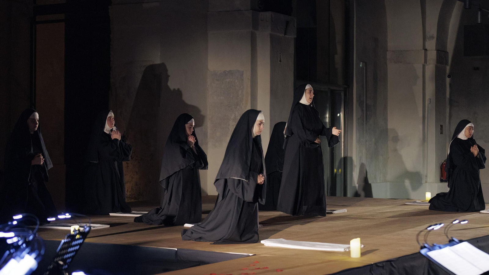 Las imágenes del estreno de la opera "Suor Angelica (Sor Angélica)" en la Real Fábrica de Artillería