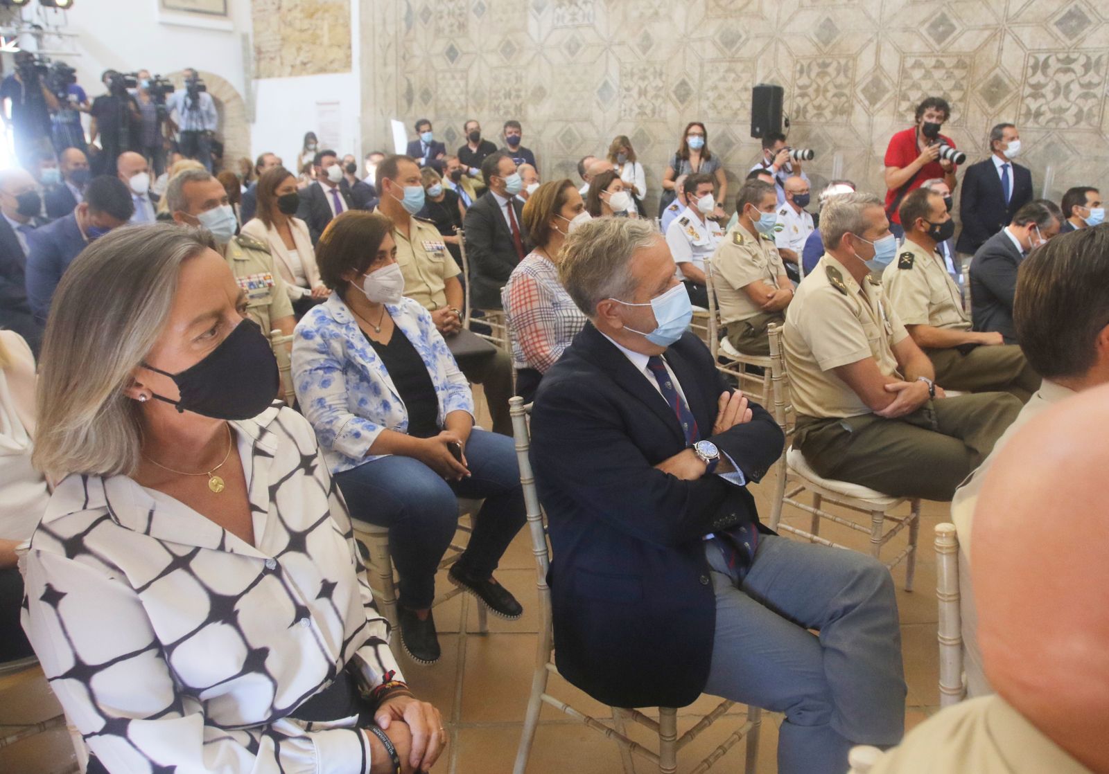 La jornada en torno a la firma de la base logística del Ejército en Córdoba, en imágenes