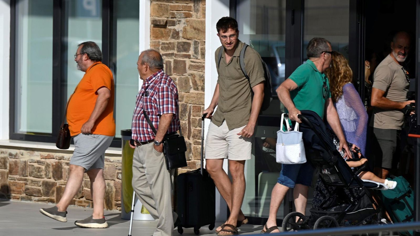 Llegada de los pasajeros a Córdoba Llegada de los pasajeros a Córdoba
