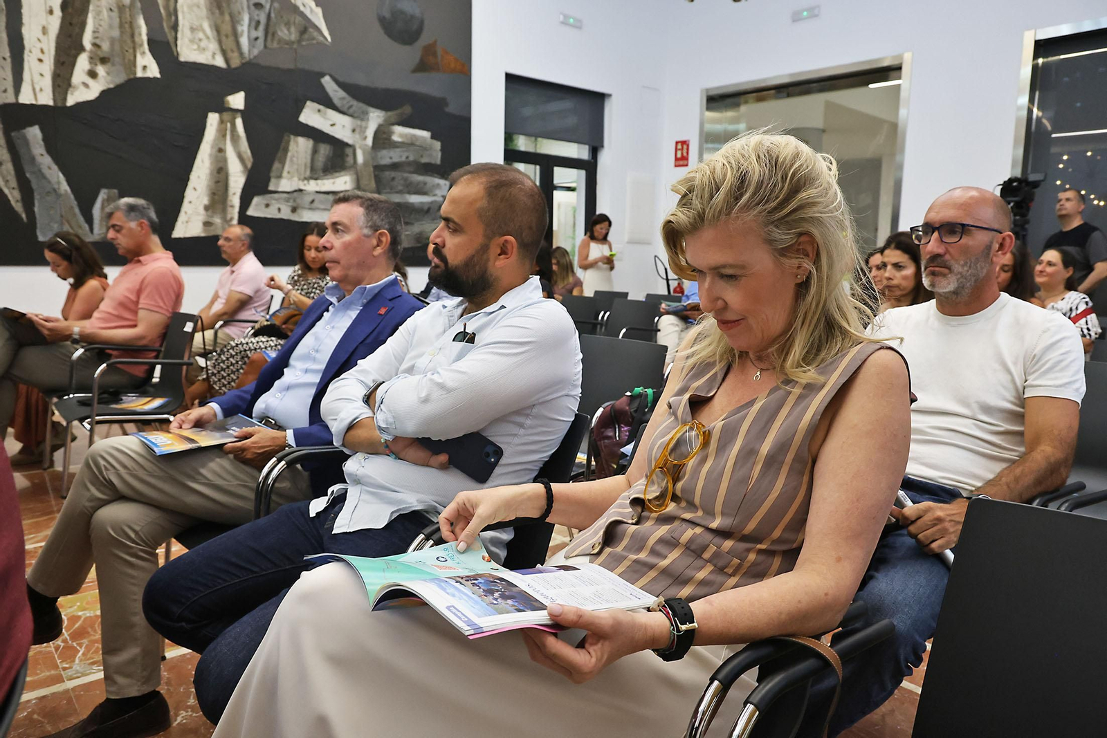 Imágenes de la presentación de la revista de Turismo "Huelva Tu Destino"