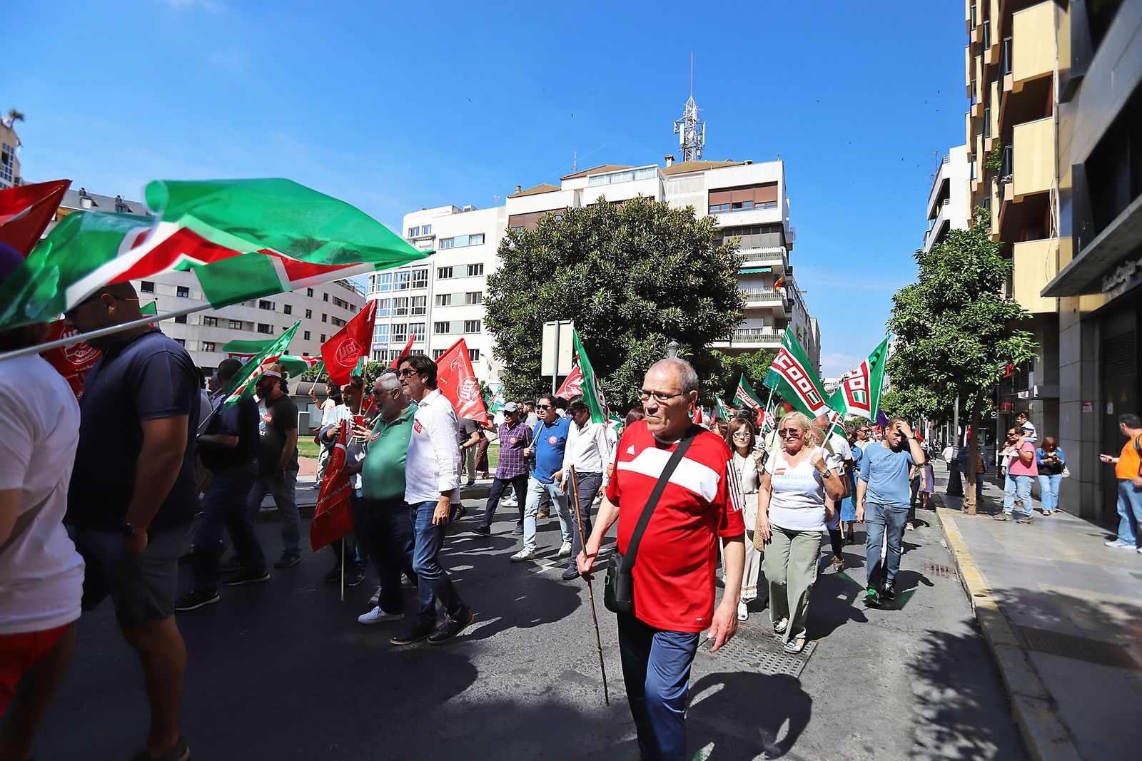 Imágenes de la Manifestación por el Día del Trabajador 2023 en Huelva