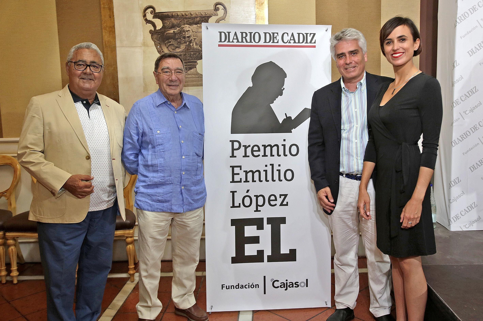 La sociedad gaditana respalda el acto de entrega del Premio Emilio López 2019
