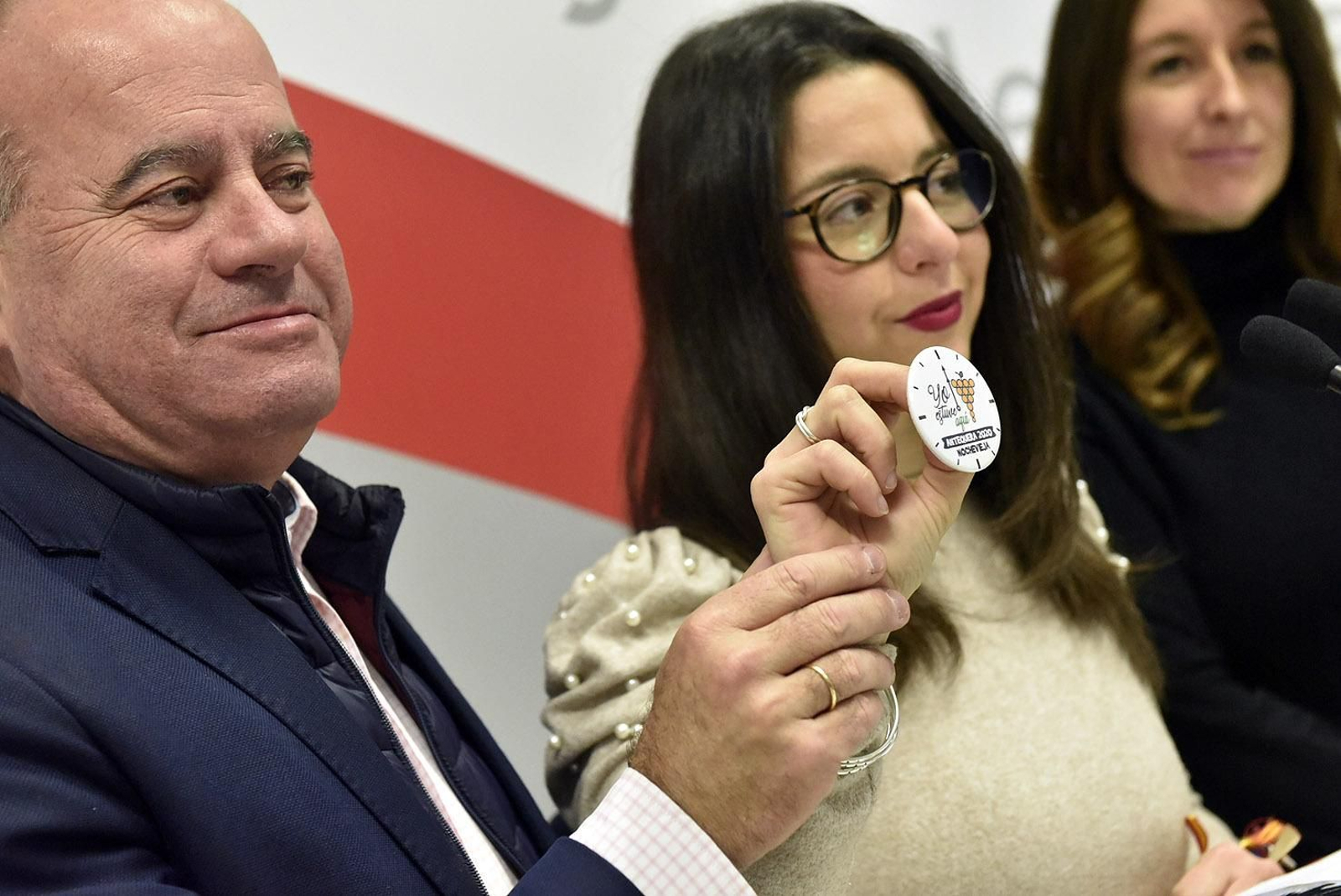 El alcalde de Antequera, Manuel Barón, en la rueda de prensa.