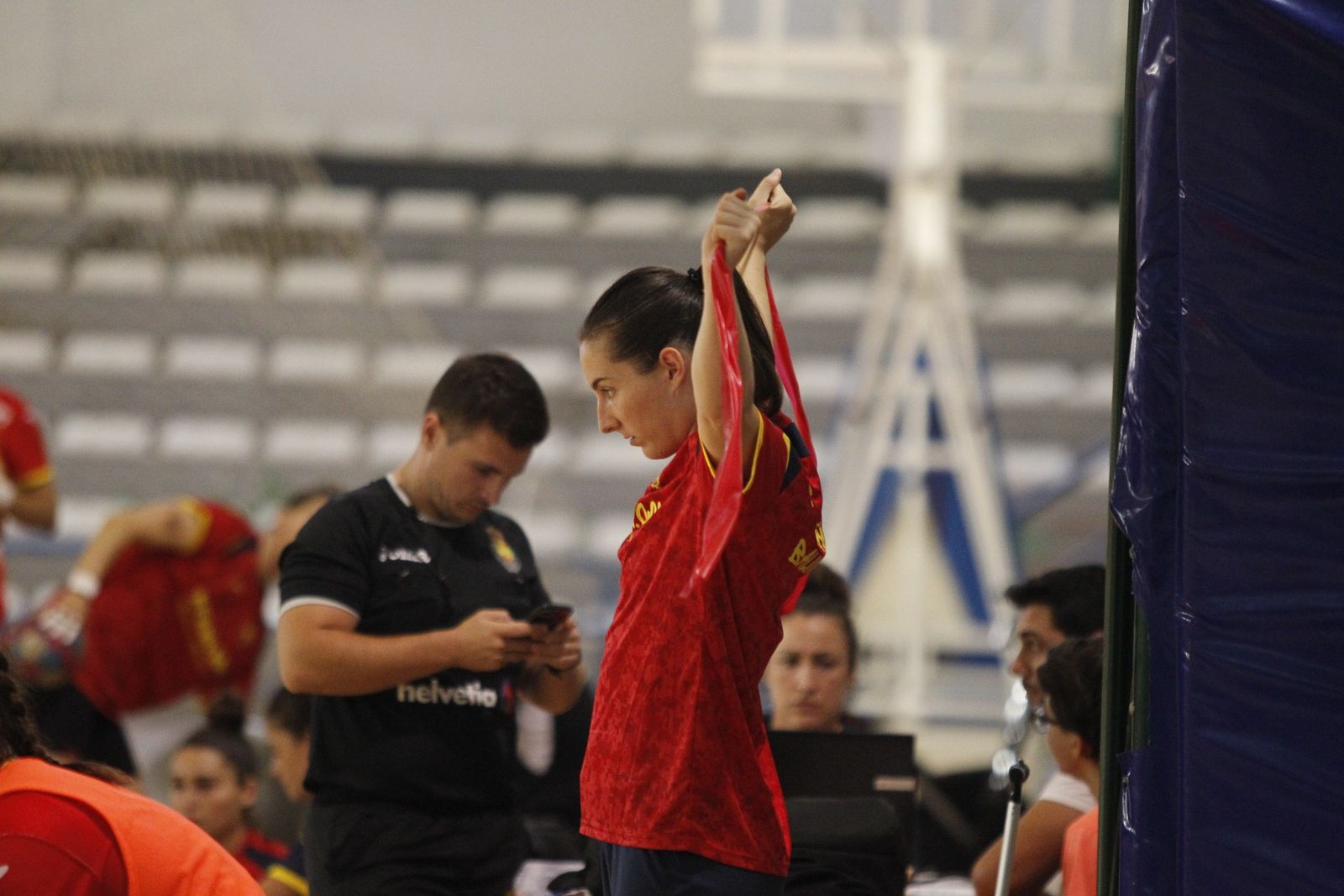 Fotogalería 'guerreras de balonmano'. Entrenamiento Selección Española