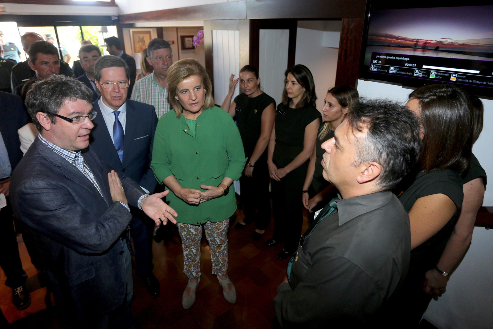 Reapertura del Parador de Mazagón tras el incendio