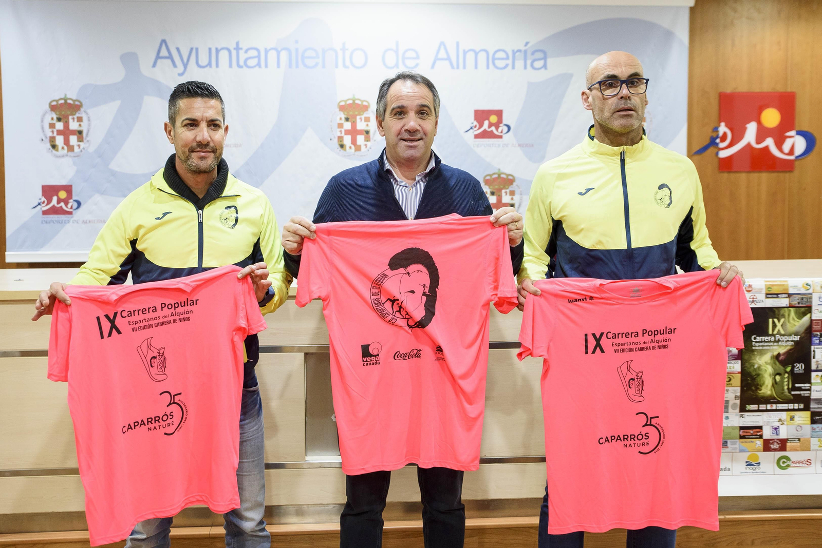 Presentación del evento en la sala de prensa del Mediterráneo.