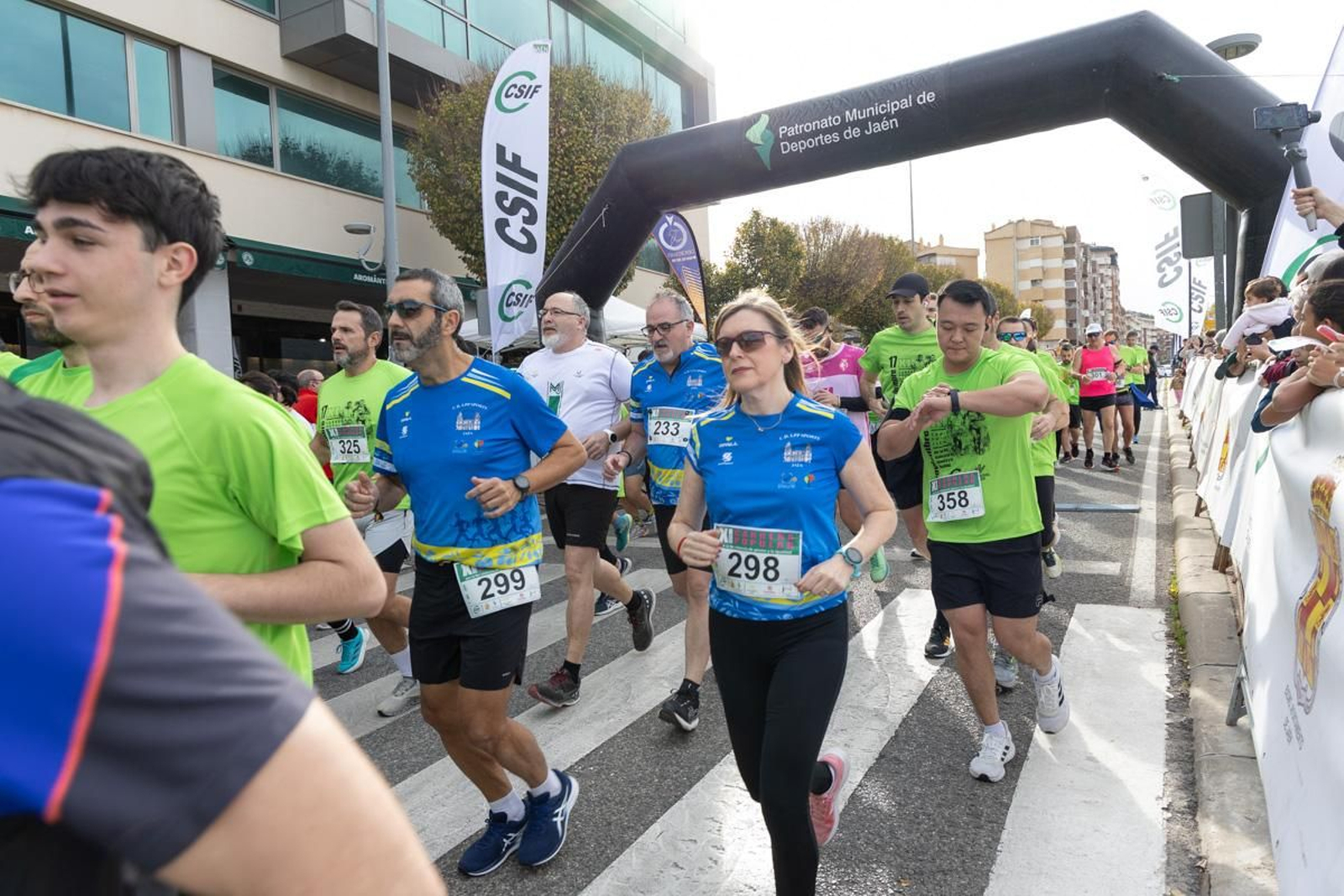 Jaén corre por la NO violencia y la igualdad en la XI carrera organizada por CSIF, en imágenes