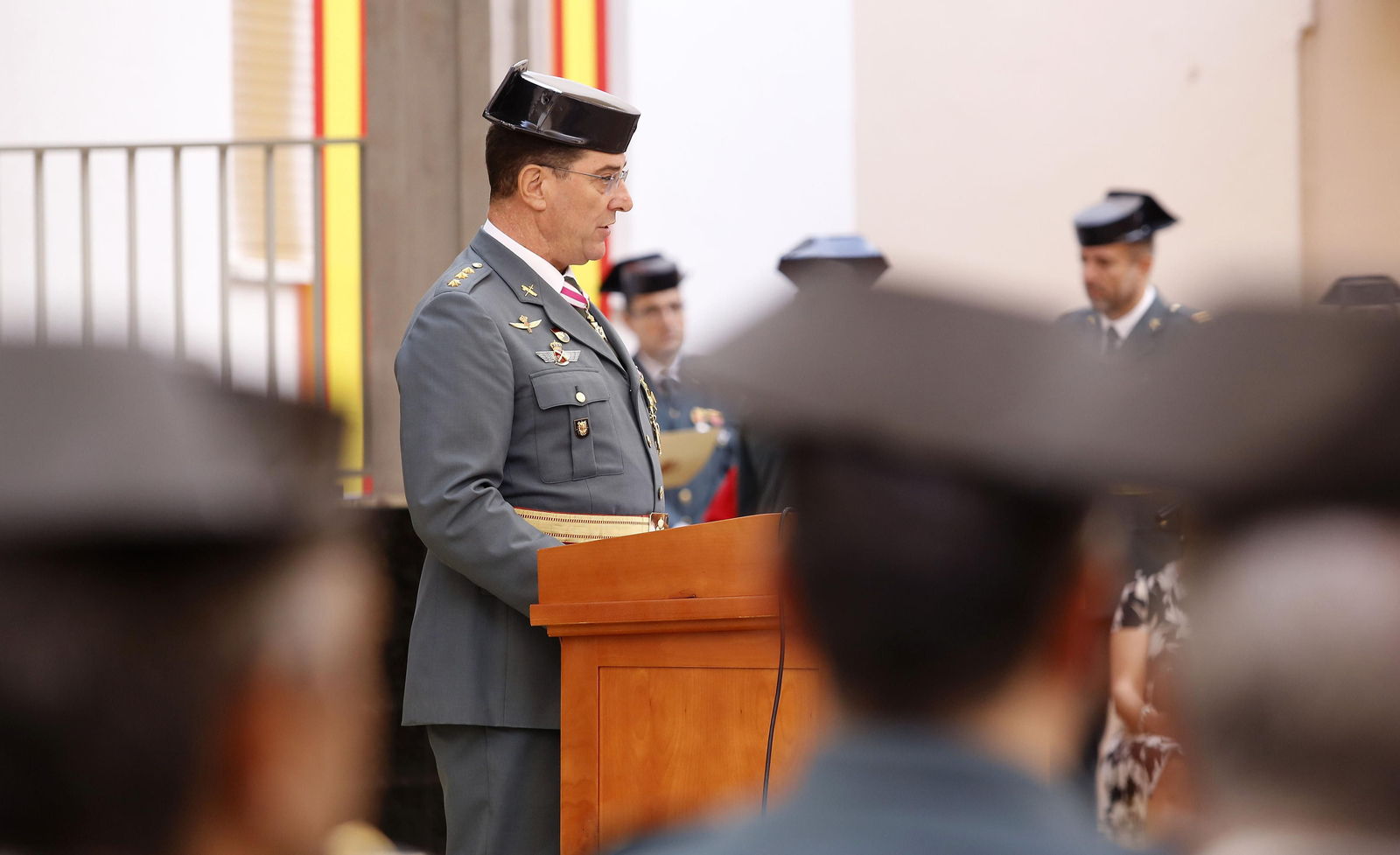 Fotos de a celebración del Día de la Hispanidad en Málaga