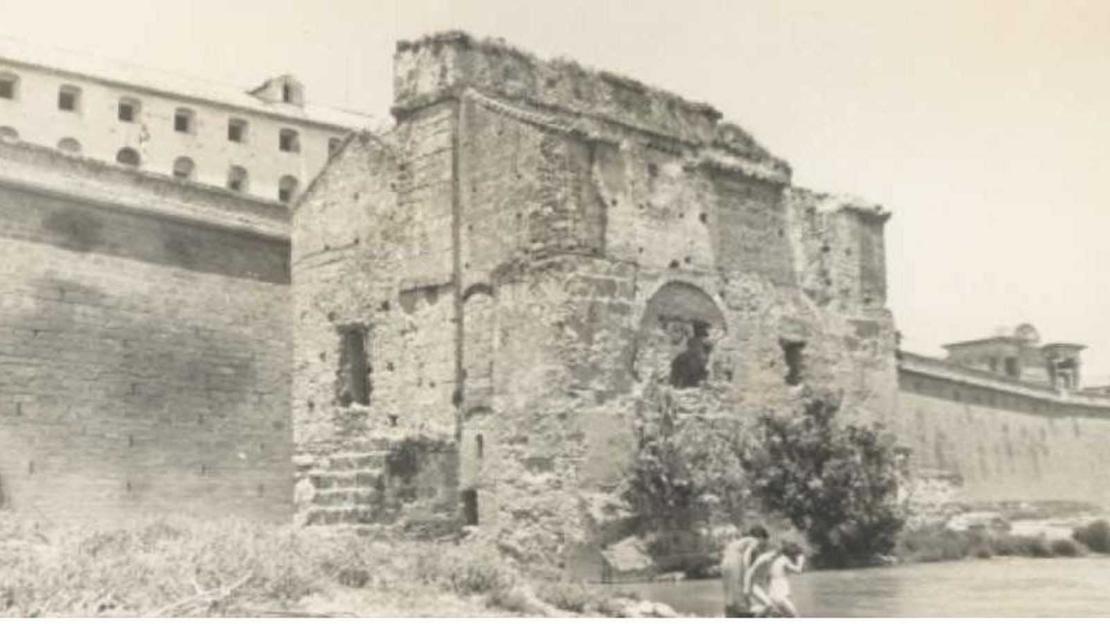 Molino de la Albolafia en los años 60.