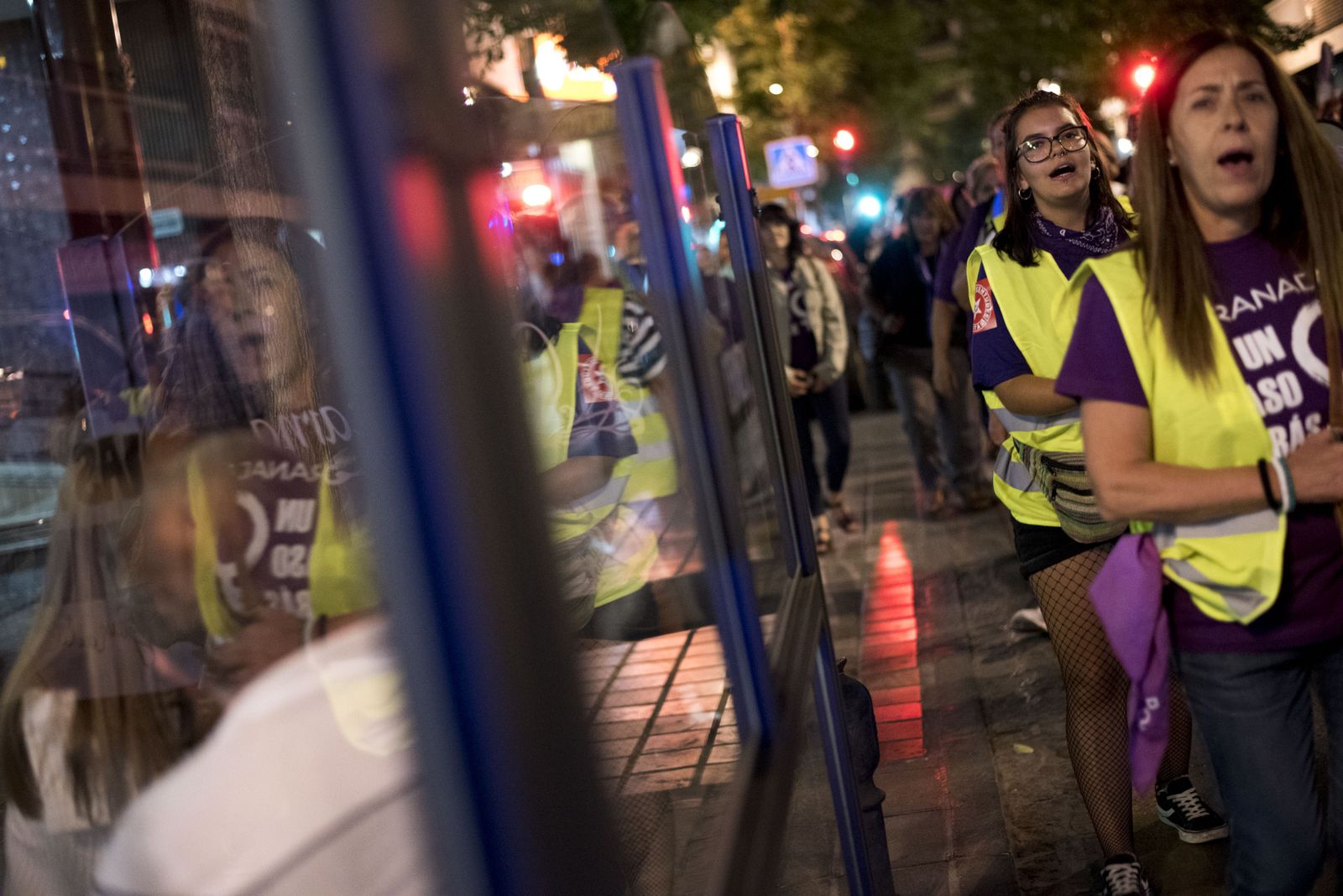 Imágenes de la manifestación por la 'emergencia feminista'