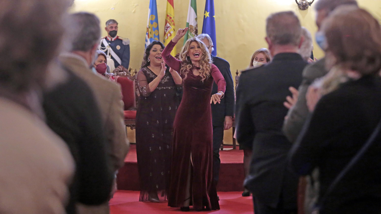 Imágenes de 'La Macanita' recibiendo el IV Premio de Andalucía en Jerez