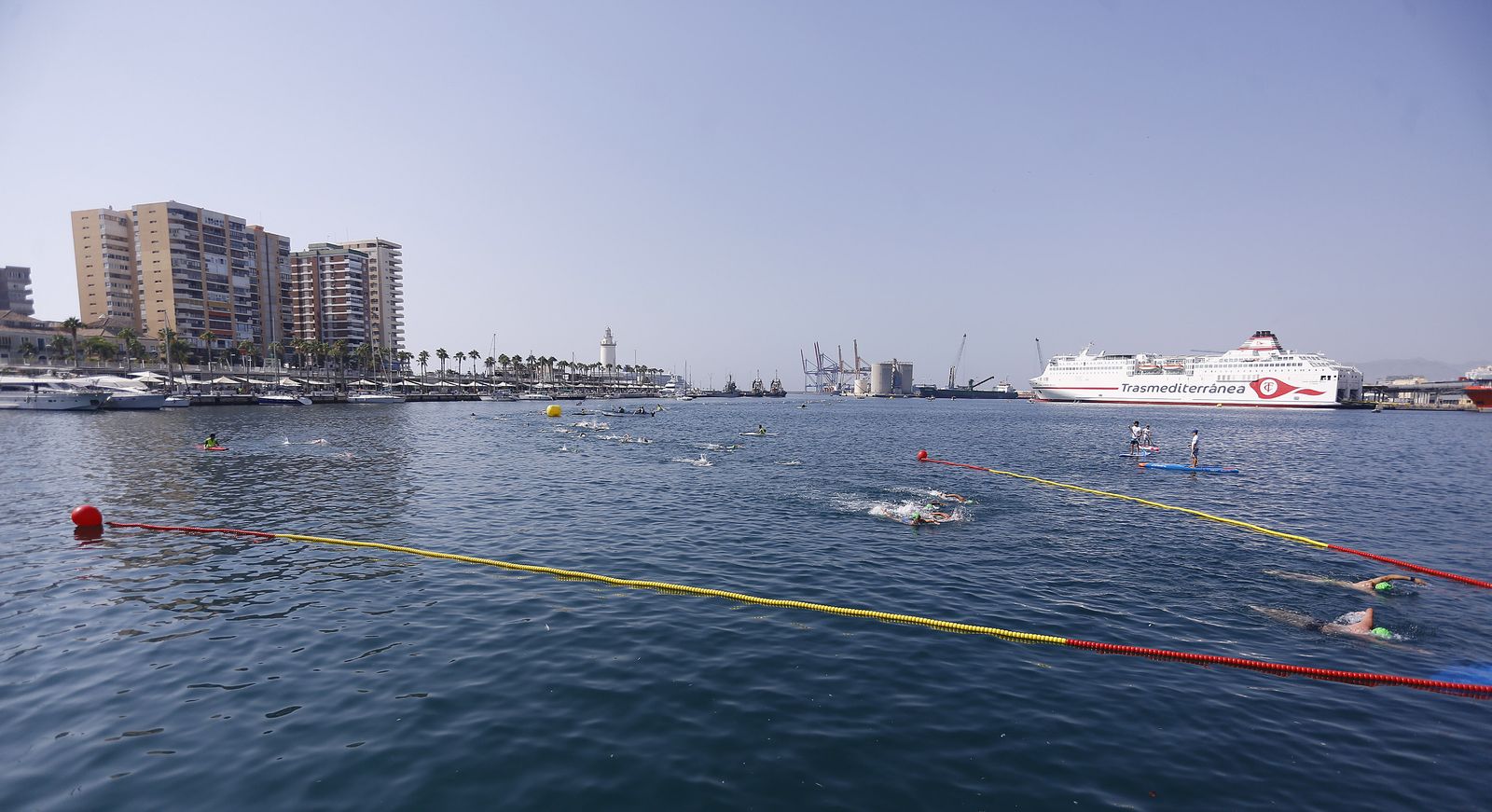 Fotos de la 60ª Travesía a Nado del Puerto de Málaga
