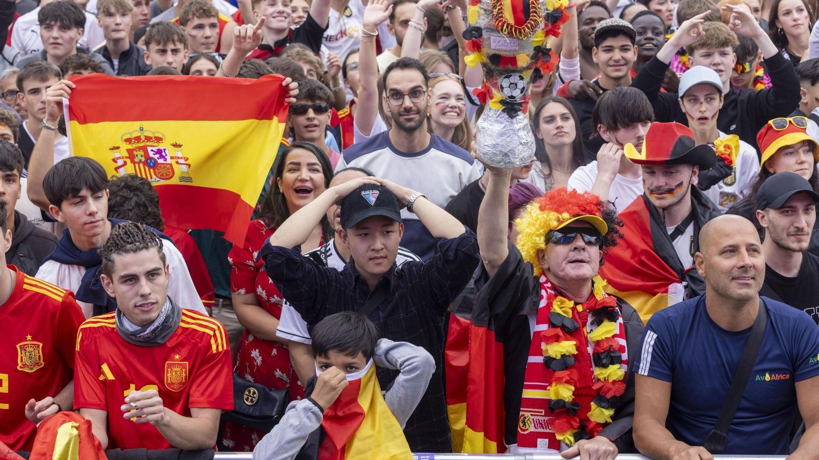 Las mejores fotos del España - Alemania