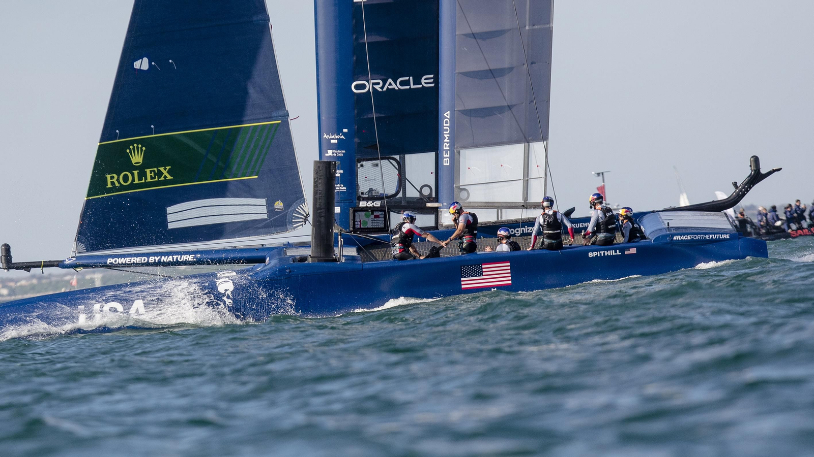 Las imágenes de la final de la SailGP en Cádiz