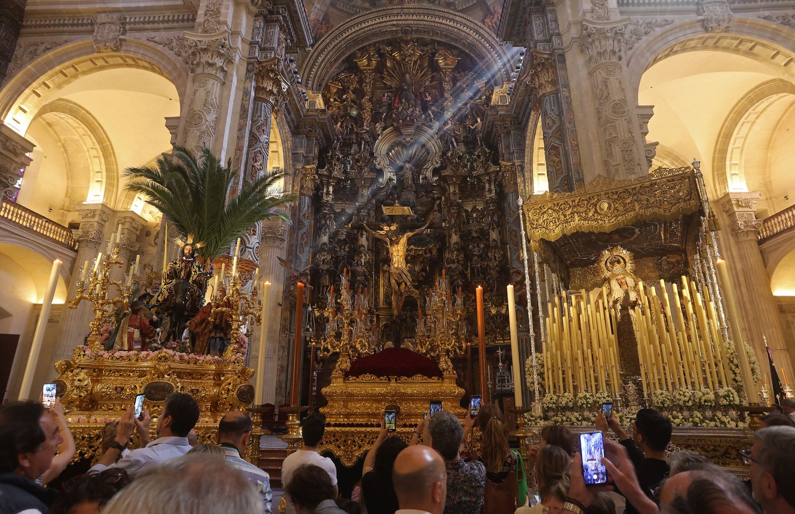 Ambiente previo al Domingo de Ramos