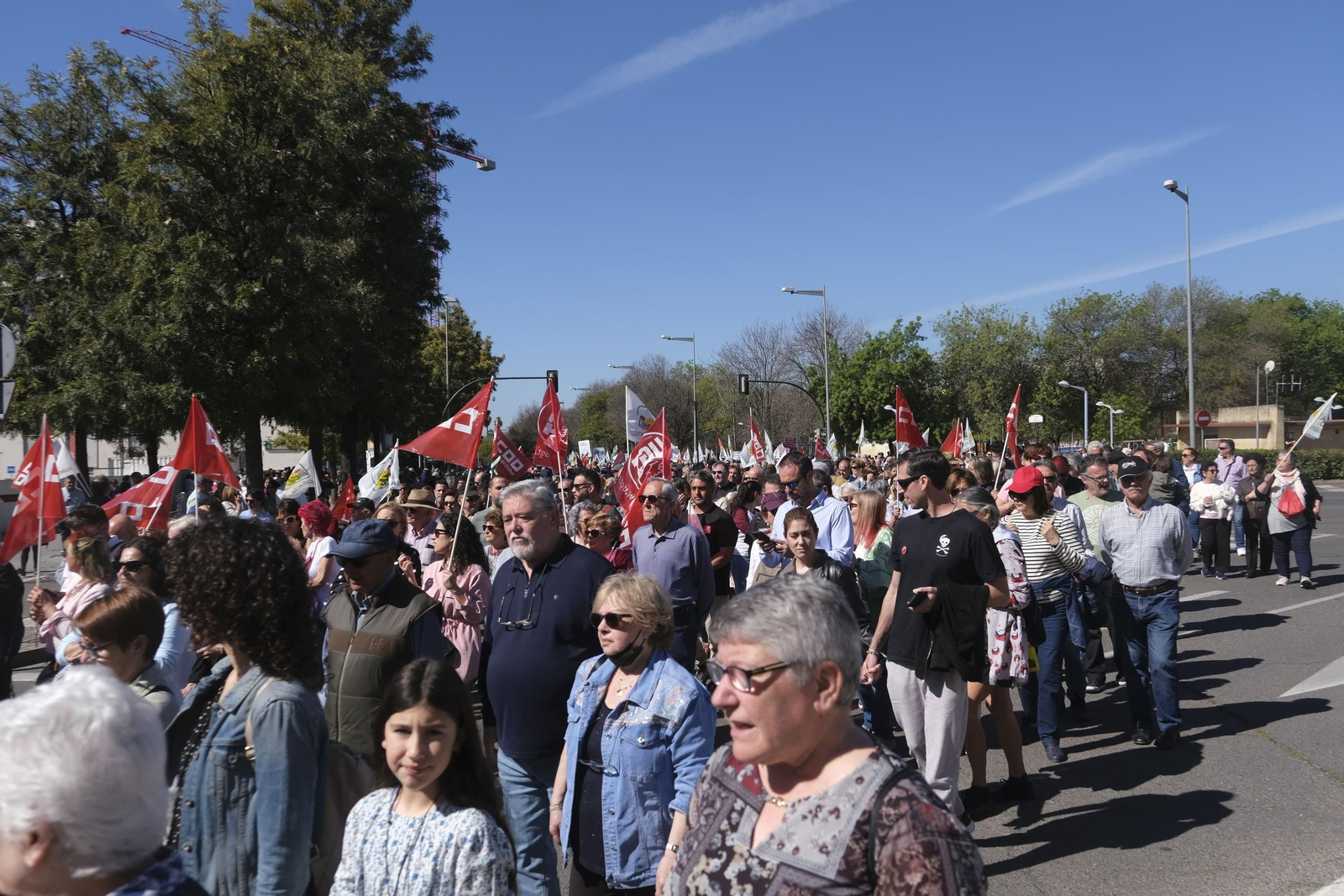 La manifestación en Córdoba por la sanidad pública y contra su privatización, en imágenes