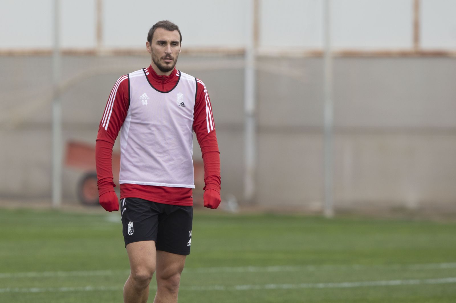Las imágenes del entrenamiento del Granada CF