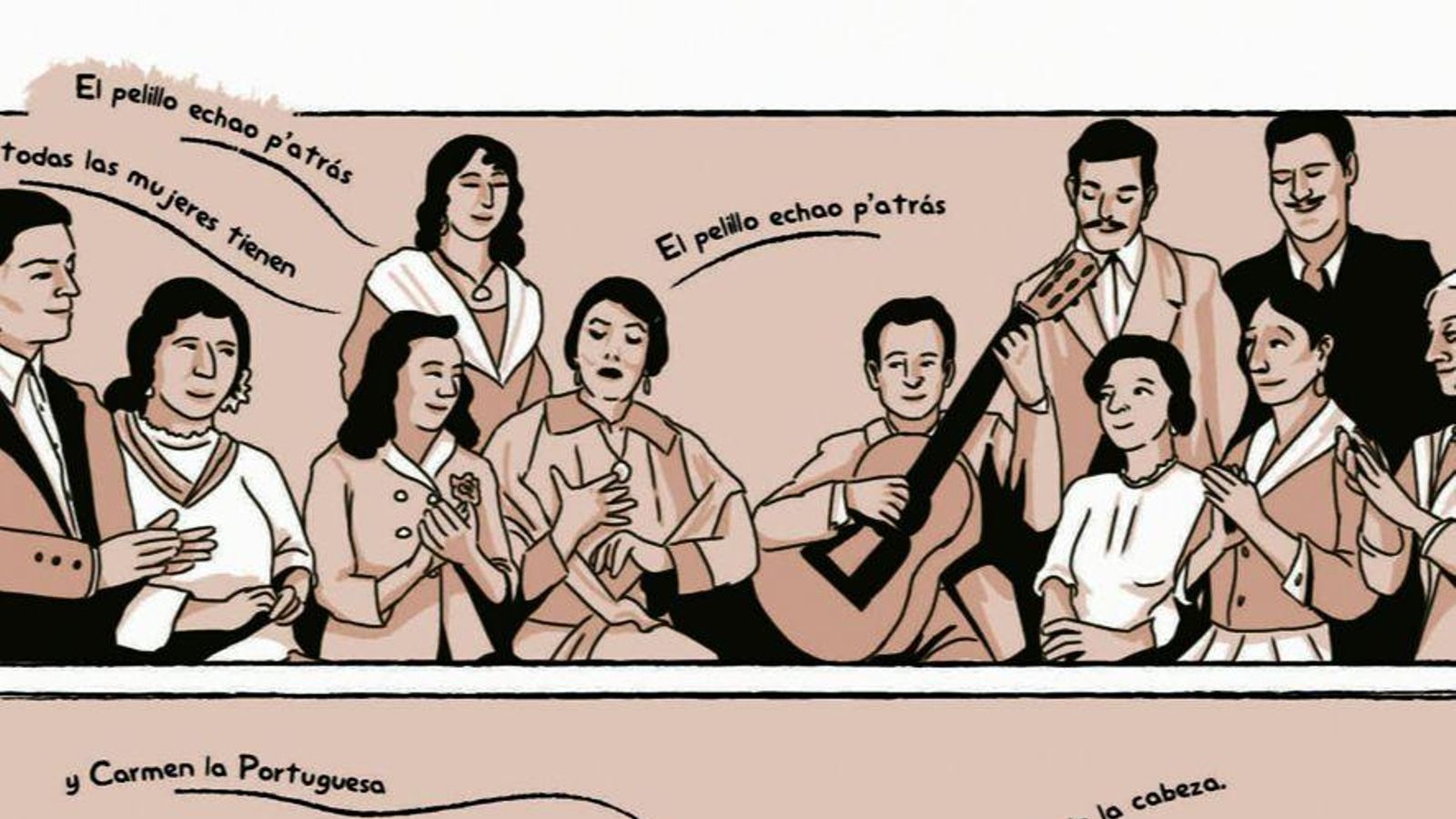 La Niña de los Peines, considerada una de las voces más importantes de este arte.