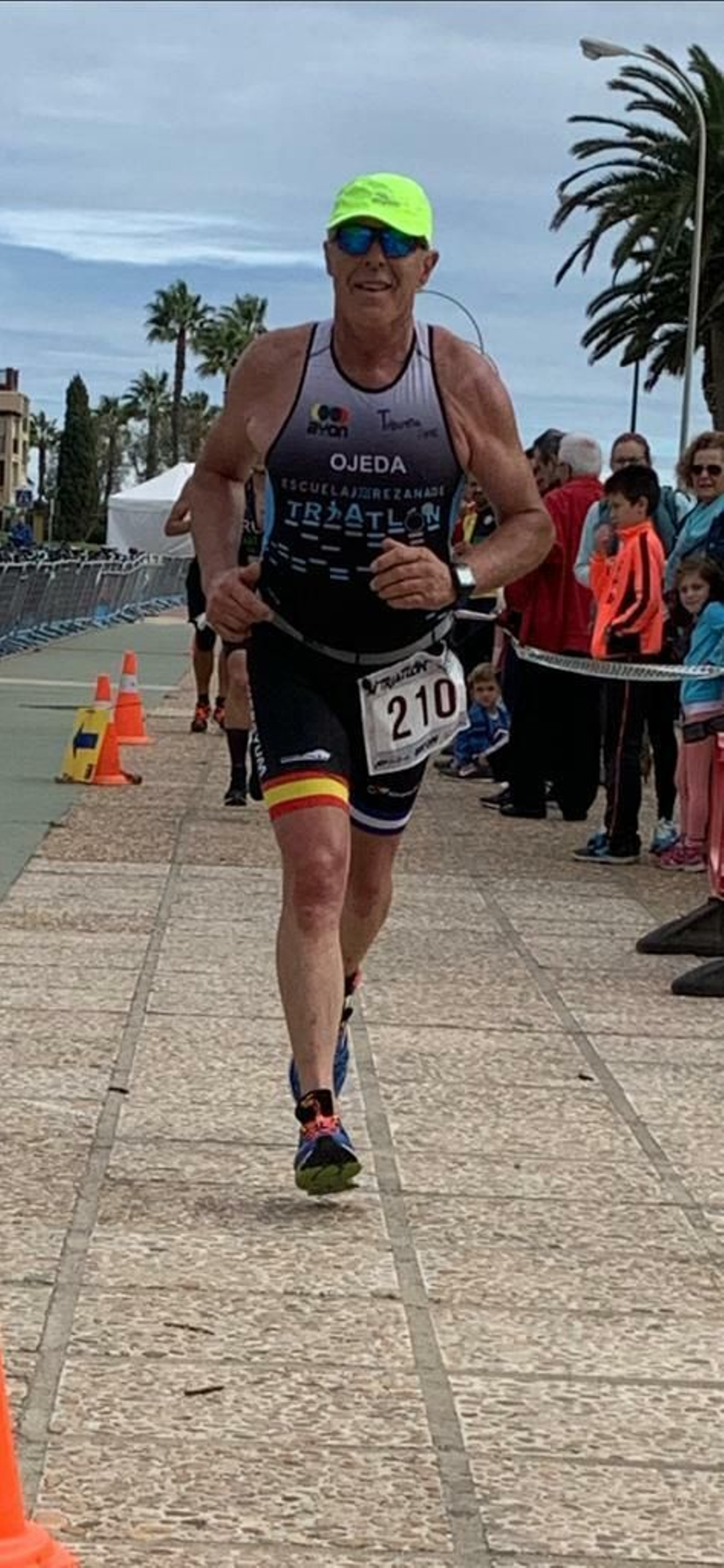 Antonio Ojeda, triatleta de la Escuela Jerezana de Triatlón.